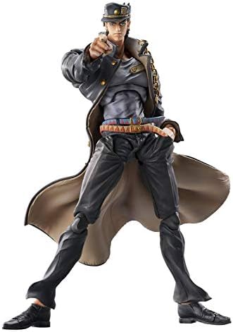 メディコス Jojo's Bizarre Adventure Part 3: Chozo Kado Jotaro Kujo 1.5 Super Statue Action Figure, Multicolor