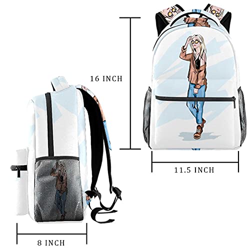 Sac à dos décontracté pour femme idéal pour le quotidien et les sorties en ville