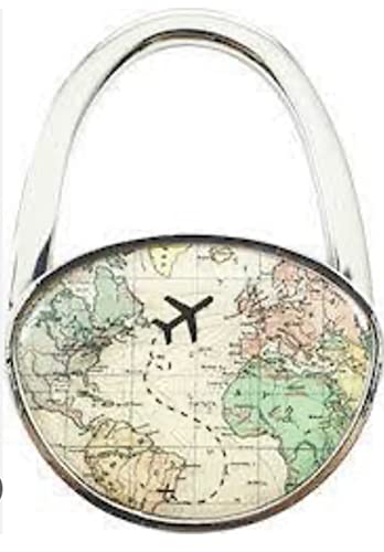 Legami Hang0001 - Gancho para bolso Maps unisex, multicolor, M