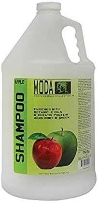 Shampoo - Moisturizing Shampoo for All Hair Types - 128Oz, Professional - Deeply Cleanses and Conditions, Strengthens, Restores and Shine your Hair (Apple)