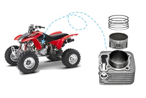 Tupo TRX400-85 Cylinder Kit Compatible with Honda Sportrax 400 TRX400 XR400, Top End Rebuild Kit by Tupo - Image 8