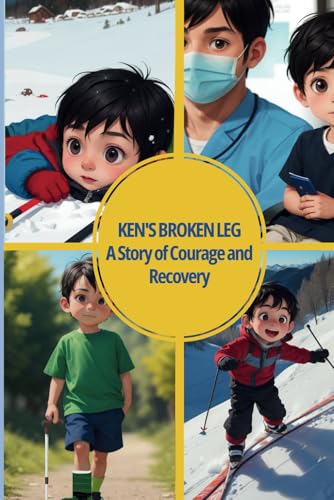 KEN'S BROKEN LEG - A Story of Courage and Recovery: Children's book, short story, Ideal for young kids and parents