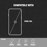 TORRO Etui kompatybilne z Google Pixel 10a 2026 6,3” - wysokiej jakości skórzane etui portfelowe z przegródkami na karty (Czarny)