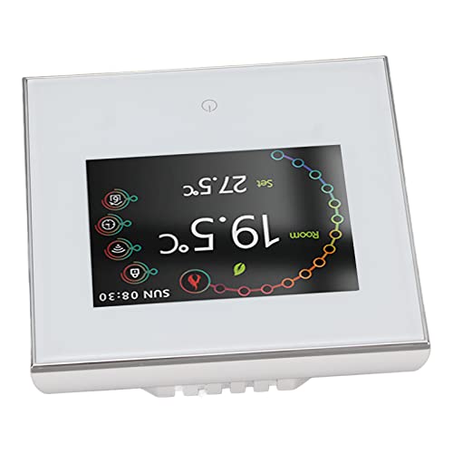 Termostato Sem Fio, Termostato de Controle de Temperatura Preciso LCD Touchscreen Economia de Energi