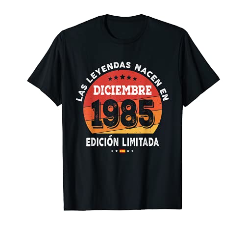 Las Leyendas nacen en Diciembre de 1985 - Regalo de 36 años Camiseta