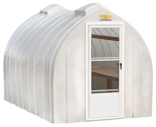 Solar Gem 8x15 Walk-in Fiberglass Greenhouse