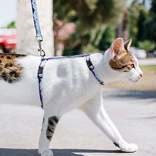 SCENEREAL Cat Harness and Leash Set for Walking Escape Proof, Soft Adjustable Kitten Harness with Natural Scenery… - Image 6