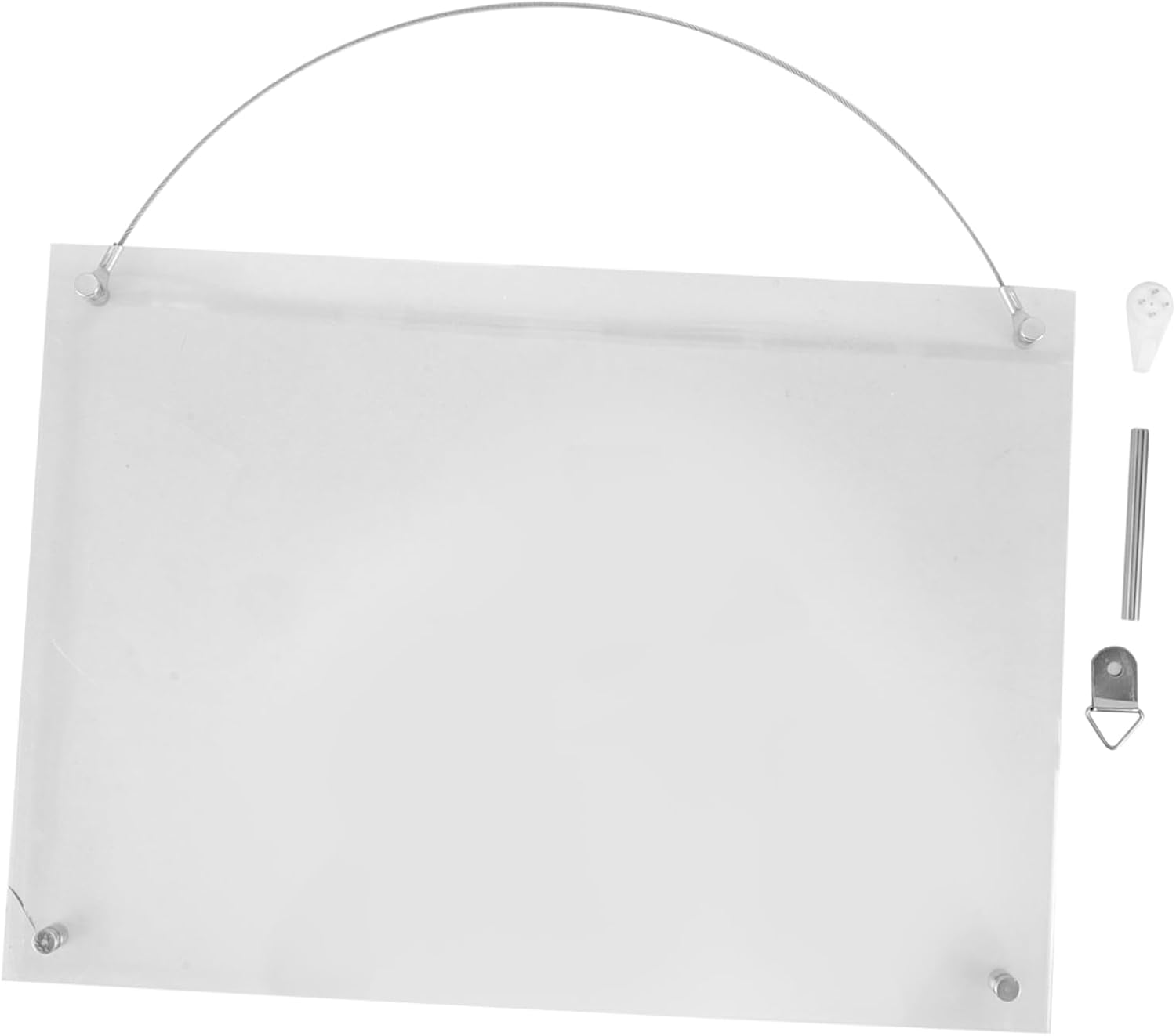 Photo Frame for Wall Hanging Certificate Holder with Chain Easy to Replace Suspended Display for Home and Office Decor and Material