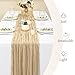 6 Packs Beige Cheesecloth Table Runner,Cheesecloth Table Runners Gauze Boho Rustic Table Runners for Wedding Bridal Shower Birthday Party Table Decor.(55x180 cm)