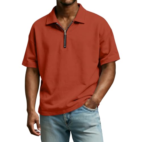 Polo Homme, Polo Vintage Annee 50 Courte Football Longue Short Fête Respirant T-Shirts Sport Habit Maillot de Foot Mode Humour Poitrine T-Shirt Homme...