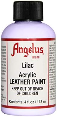lilac leather paint