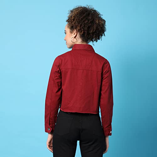 Image of Women's Cotton Jacket Relaxed Fit For Casual Wear | Full Sleeve | Stylish Wear Cotton Jacket Crafted With Comfort Fit And High Performance For Everyday Wear