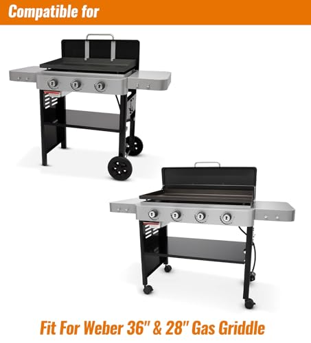 NUPICK 35 Pack Drip Pan Compatible for Weber SmokeFire EX4 / EX6 / EPX6, Genesis II 400/600, Summit 400/600 Series Grills, Fit for Weber 36” & 28” Griddle, 11.4\" x 2.9\" x 4.75\"