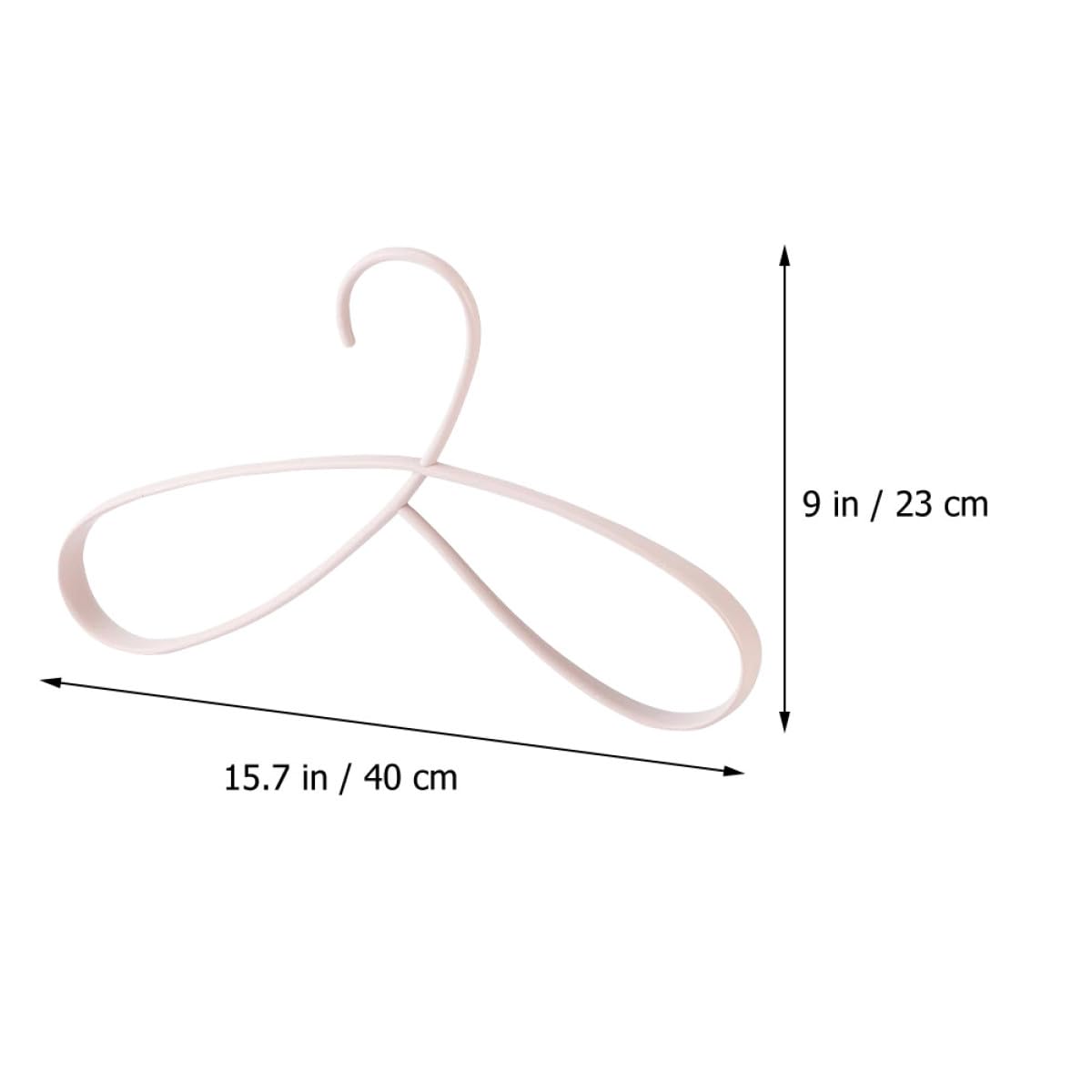 Set 5 Grucce Multiuso in Plastica Antiscivolo per Asciugatura Abiti, Resistenti e Non Deformabili, Design Elegante e Moderno per Casa e Hotel