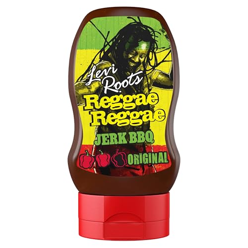 Levi Roots Reggae Reggae Sauce Jerk BBQ Squeezy 330ml
