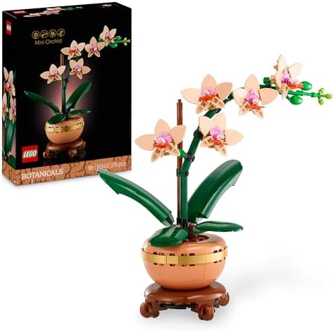 LEGO Botanicals L’Orchidée Miniature - Fleurs Artificielles pour ...