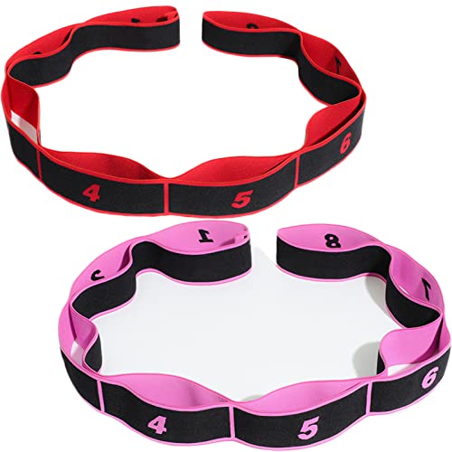 Cinturón Elástico Fisioterapia Cinta Estiramiento Yoga Correa De Gimnasia Banda Fitness Ejercicios Fitness Banda Resistencia Estiramiento Banda De Ejercicios Banda Ejercicios Deporte y Fisioterapia Cover