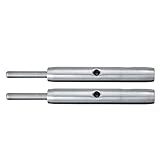 Gesamtlänge: ca. 11 cm. CoCocina T316 Edelstahl Kabelspanner Einbau für Treppenkabelgeländer 4mm 5mm 5mm