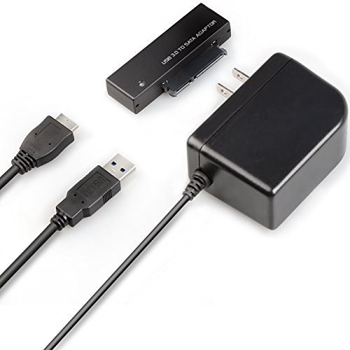 Inateck Usb 3.0 To Sata Iii Hard Drive Adapter Converter For 2.5/3.5 Inch Ssd And Hdd, Power Adapter Included, Ua1001 #TOP6