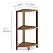 AquaTeak Kai™ Petite - Teak Corner Shower Storage Stand