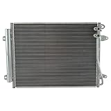 TRQ A/C Condenser and Receiver Drier Assembly Compatible with 2009-17 Volkswagen CC 2006-10 Passat 2012-15 Passat