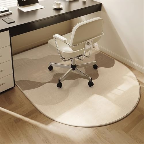 Odot Tappeto Per Sedia Da Ufficio, Tappeto Salvapavimento Antiscivolo per Pavimenti In Legno o Piastrelle Salvapavimento Protettivo Sedute Con Ruote Rotelle Lavoro Gaming (Montagne,100 * 120CM)