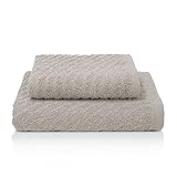 ☁️ Éponge jacquard super douce 600 g/m² – Fabriquées en éponge de haute qualité, elles offrent une texture douce et enveloppante qui chouchoute la peau à chaque utilisation.