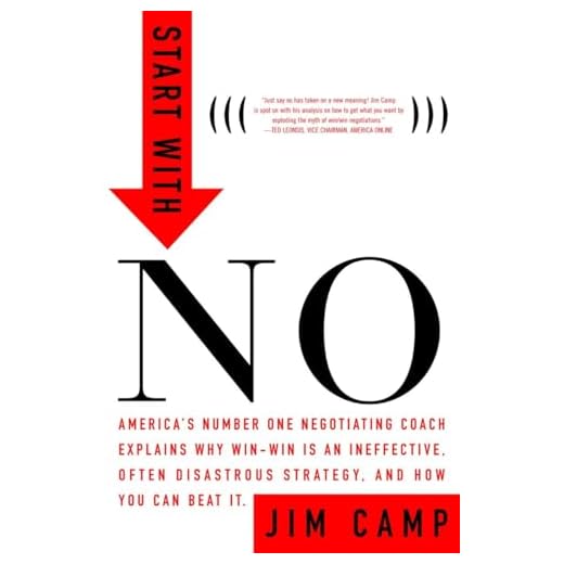 Start with NO...The Negotiating Tools that the Pros Don't Want You to Know