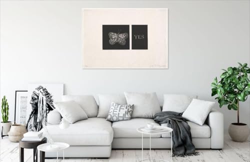 Impression sur toile Kiki Smith Oui 76x101 cm pour décoration murale