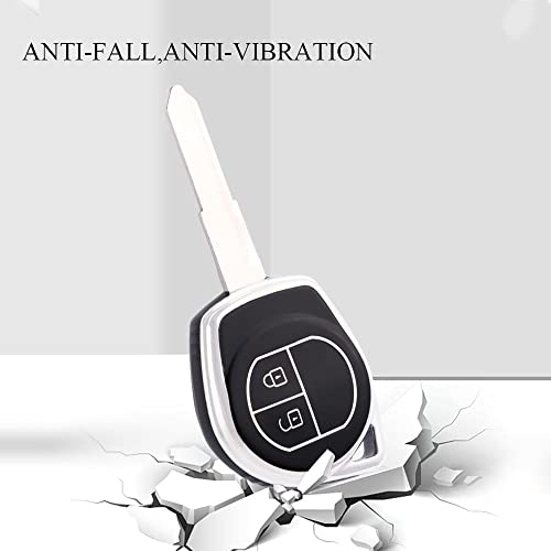 Coque de clé pour Suzuki Swift SX4 Jimny Vitara protection télécommande 2 boutons