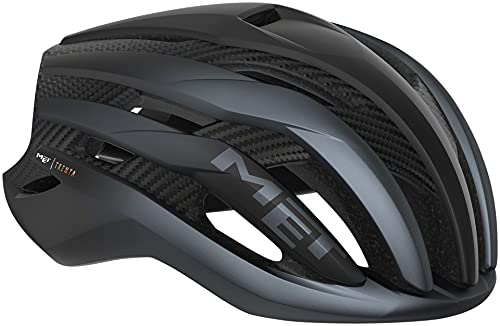 MET Trenta 3K Carbon MIPS Helmet, Black Matte, Small