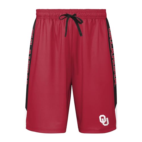 FOCO NCAA Mens NCAA College Team Logo Training Shorts
