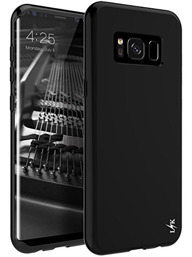 Galaxy S8 Plus Case, LK Ultra [Slim Thin] Scratch Resistant TPU Rubber Soft Skin Silicone Protective Case Cover for Samsung Galaxy S8 Plus (Black)