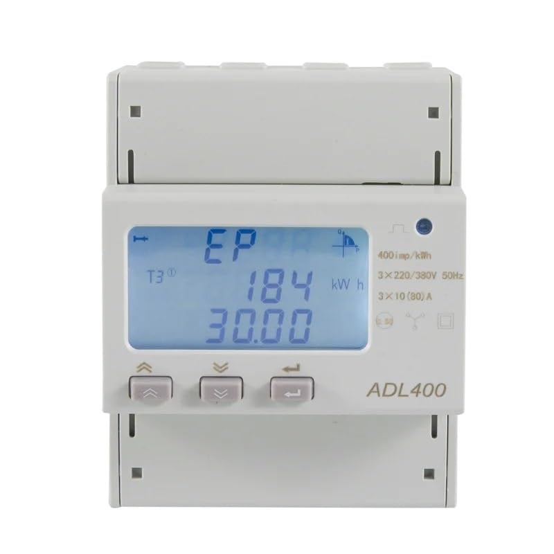 Medidor de energía eléctrica trifásico ADL400 con monitorización en tiempo real