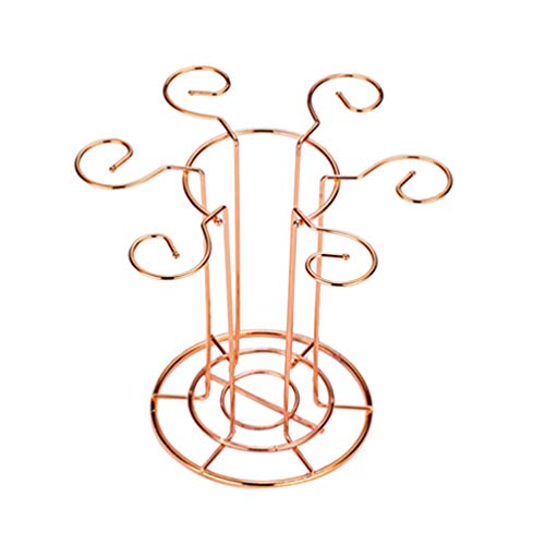 NICEXMAS Suporte para Copos de Vinho Decantador de Vinho Suporte de Secagem para Taças Rack de Armaz