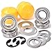 HD Switch Wheel Bushing to Bearing Conversion Kit for John Deere L100 L105 L108 L110 L120 L130