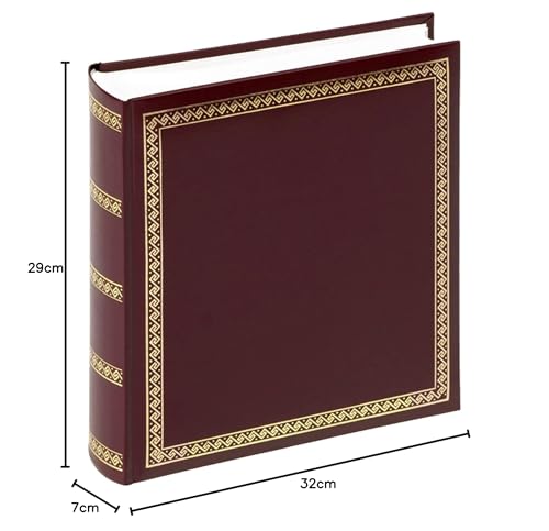 walther design design MX-101-R Classicalbum das schicke Dicke, 29x32 cm, rot