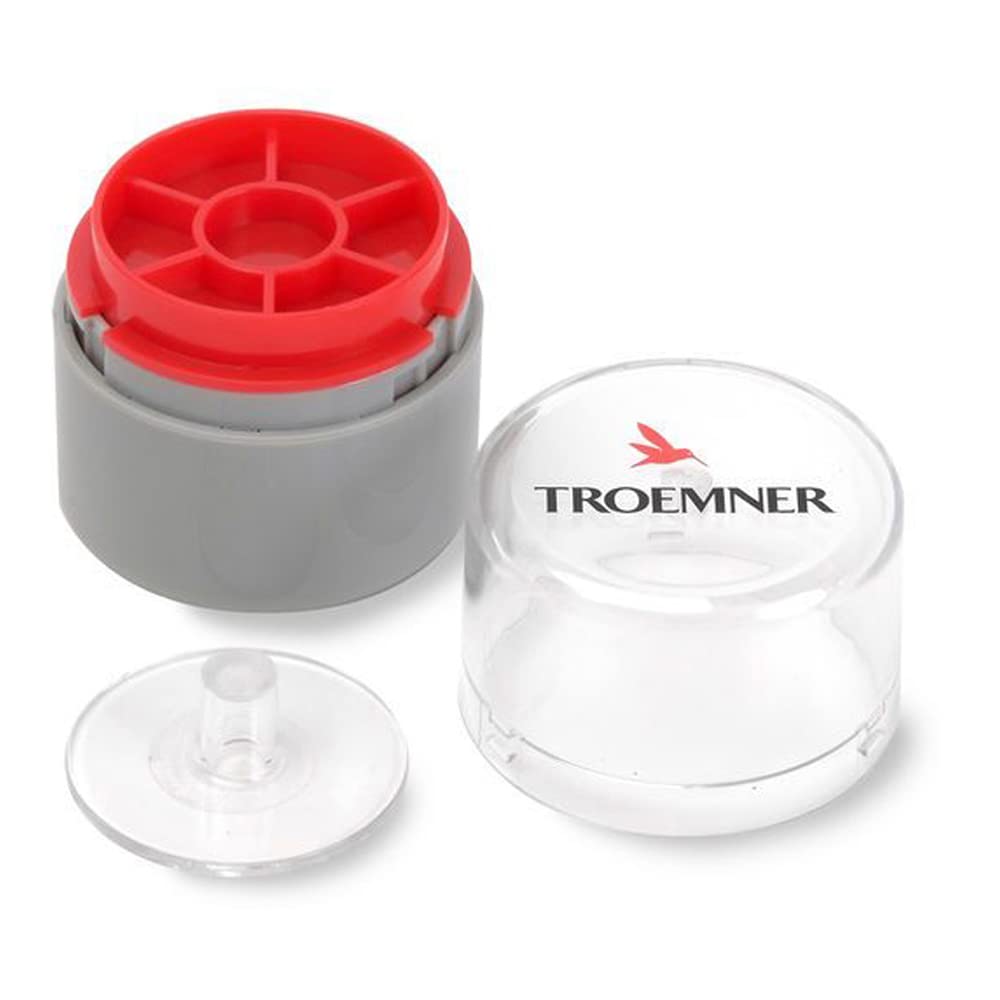 TROEMNER SWCE-8000 Polycarbonate Case for 8 kg Electronic Balance Weight with Grip Handle