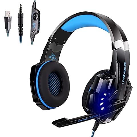 CGZZ Gaming Headset für PS4, PC, Xbox One Controller, Geräuschunterdrückung über Ohrhörer Cover