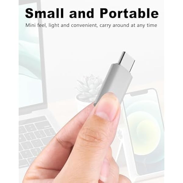 Переходник Duttek USB C на Lightning 2 шт для микрофона звуковой карты и OTG подходит для iPhone 16 15