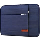 Lacdo ラップトップスリーブケース 用 14 インチ新しい MacBook Pro M5/M4/M3/M2/M1 チップス Pro Max A3434 A3112 A3401 A3185 A2918 A2992 A2779 2025-2021、13.8インチ 13.5インチMicrosoft Surface ラップトップ 7th 6 5 4 3 コンピューターバッグ、青い