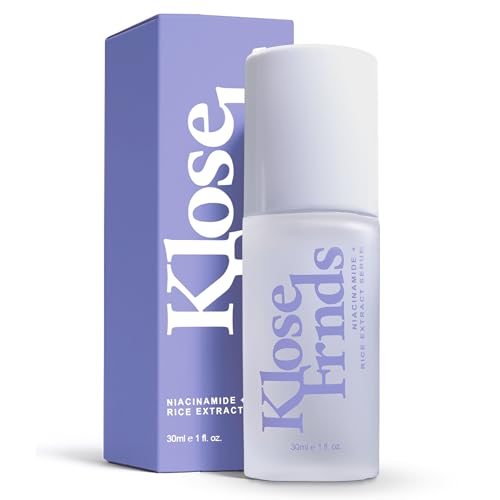 Niacinamide & Rice Extract Facial Serum – Hydrating Glow Face Ser...