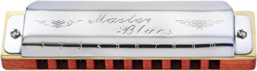Hering Harmonicas 9020F Master Blues Diatonic Harmonica, Chave de F