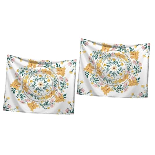 Serviette de plage en polyester mode et rideau suspendu pour une decoration d'interieur boheme