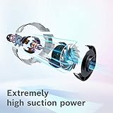 Bosch Unlimited Serie | 8 - Rechargeable Cordless Vacuum Cleaner for Multiple Surfaces with Two Exchangeable Bosch Power For All Battery Packs, Quick Charger and Accessories, in White - Image 7