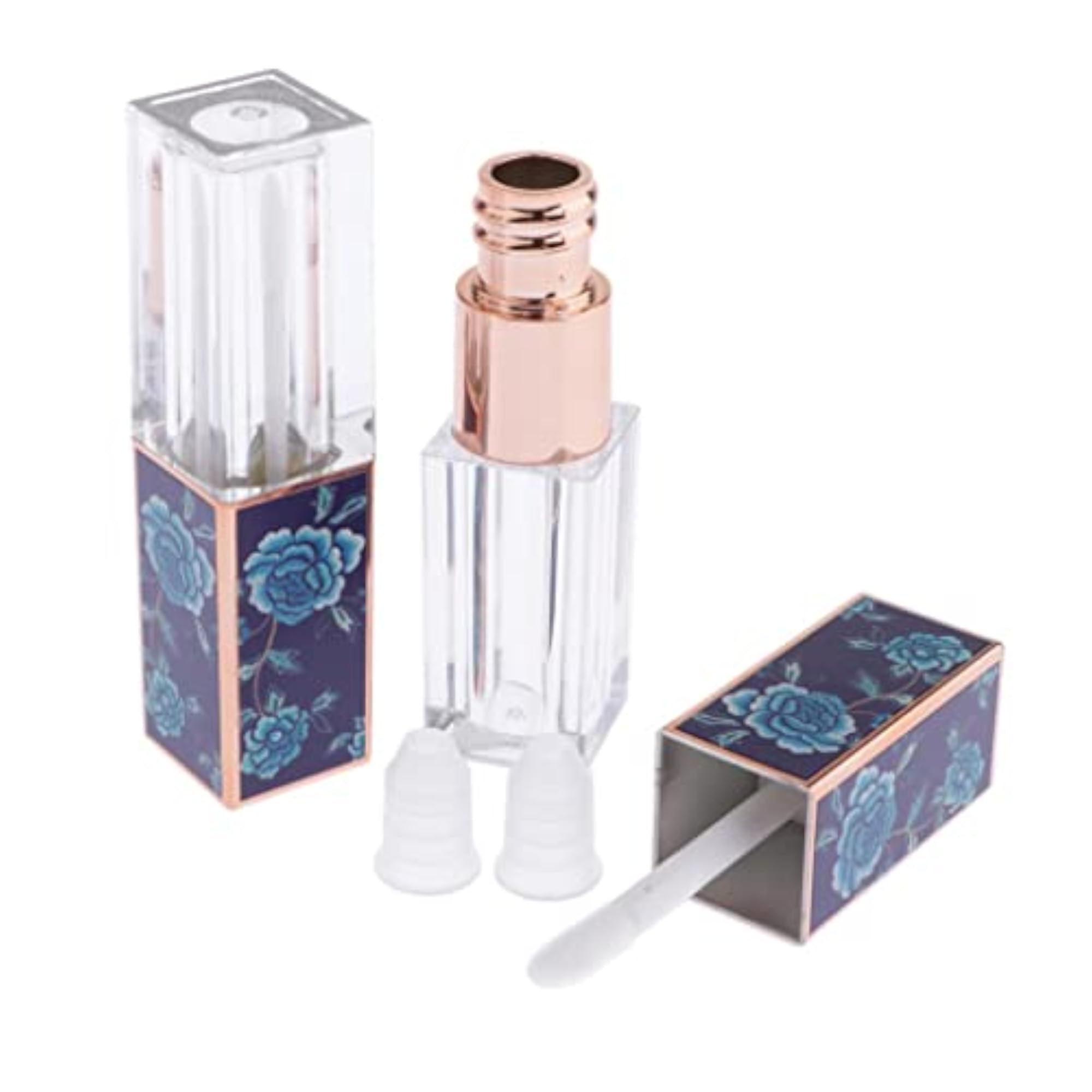 2X Empty Lip Gloss Tubes Lip Tint Eyelash Oil Containers