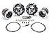 WARN 95070 Chrome Locking Hub