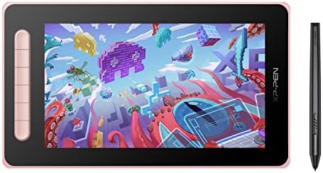 XP-PEN Artist 13 (2nd Gen) Drawing Tablet with Screen, 13.3" Full-laminated Graphics Monitor with X3 Elite Stylus for Drawing, Illustrating, Supports Mac/Windows/Chromebook/Android (Black)