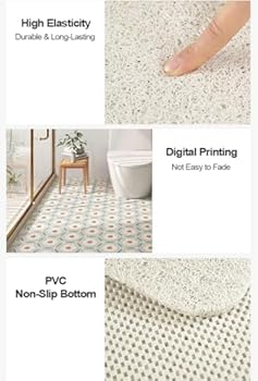 Grand Tapis De Douche Antidérapant – Tapis De Bain Doux Et