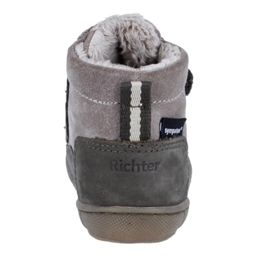 Richter Buty dziecięce dla chłopców Maxi buty do nauki chodzenia, Yerba/Crepe, 20 EU